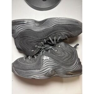 Nike Stussy Air Max Penny 2 Black DQ5674-001 Mens Size 7 Rare Streetwear